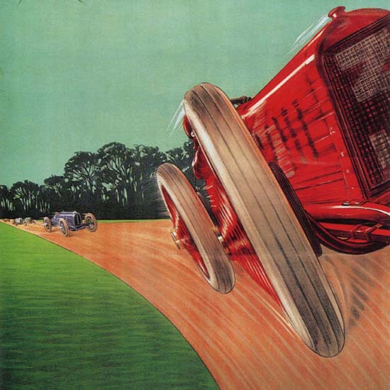 Detail Of Circuito Di Milano Italy Italia | Best of Vintage Ad Art 1891-1970