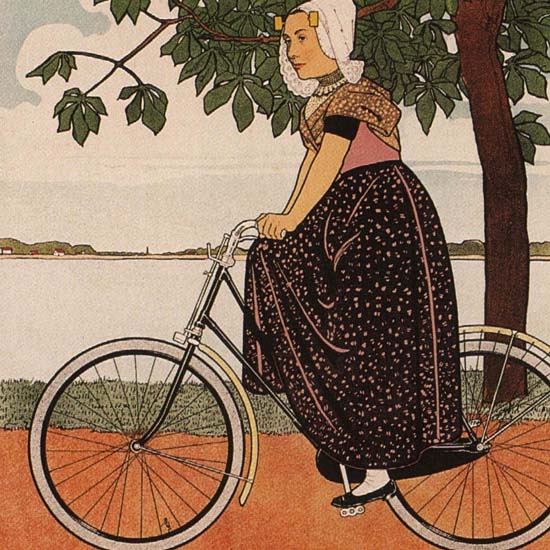 Detail Of De Hinde Is Een Juweeltje Fabriek Te Amsterdam | Best of Vintage Ad Art 1891-1970