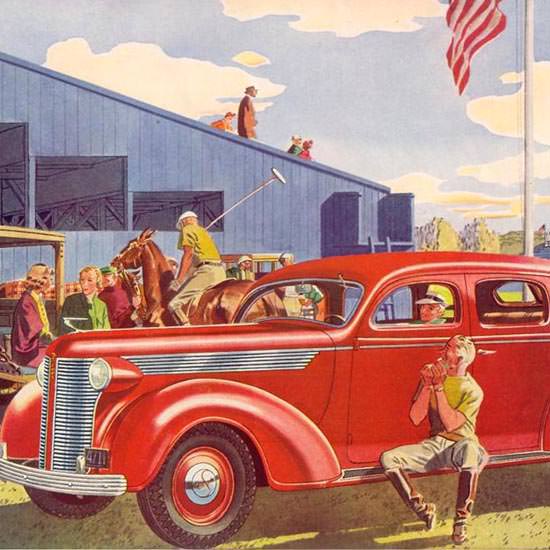 Detail Of DeSoto Major Bowes Amateur Hour 1937 | Best of Vintage Ad Art 1891-1970