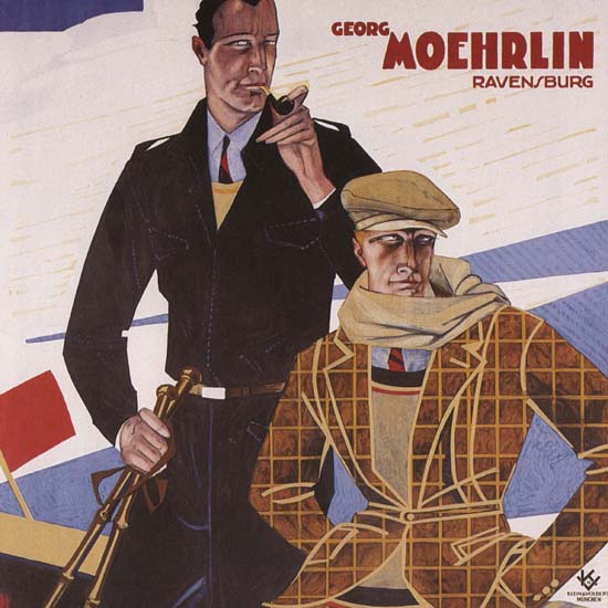 Detail Of Georg Moehrlin Ravensburg Wintersport | Best of Vintage Ad Art 1891-1970