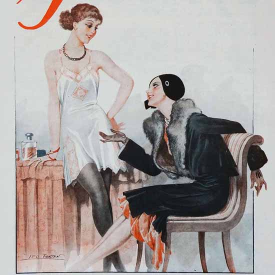 Detail Of Le Sourire 1930 Terme | Best of Vintage Ad Art 1891-1970