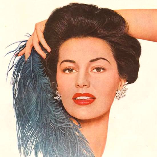 Detail Of Lux Soap Cyd Charisse Brigadoon 1954 | Best of Vintage Ad Art 1891-1970