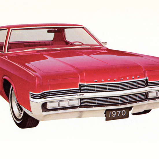 Detail Of Mercury Marauder 1970 Password For Action | Best of 1960s Ad and Cover Art