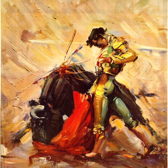 Detail Of Mexico 1960s Torero | Best of 1960s Ad and Cover Art