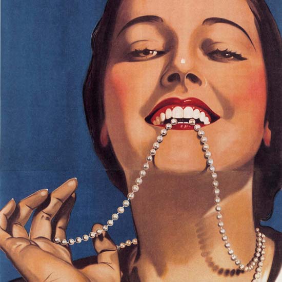 Detail Of Odol macht Zaehne Wie Perlen Austria Pearls | Best of Vintage Ad Art 1891-1970