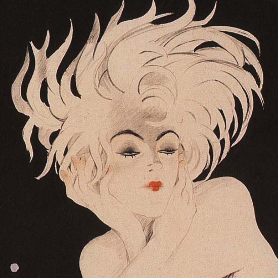 Detail Of Peter Pathe Maria Hegen Muenchen Germany | Best of Vintage Ad Art 1891-1970