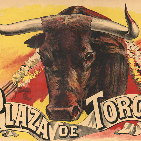 Detail Of Plaza De Toros 1893 | Best of 1891-1919 Ad and Cover Art