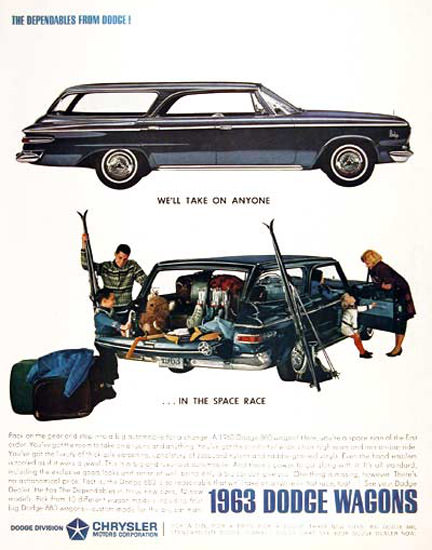 Dodge 880 Wagon 1963 Dependables Station | Vintage Cars 1891-1970