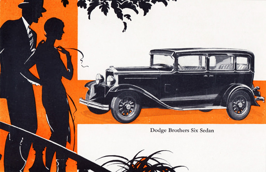 Dodge Brothers Six Sedan 1930 | Vintage Cars 1891-1970