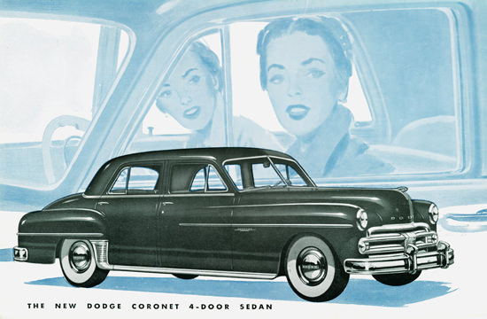 Dodge Coronet 4 Door Sedan 1950 | Vintage Cars 1891-1970