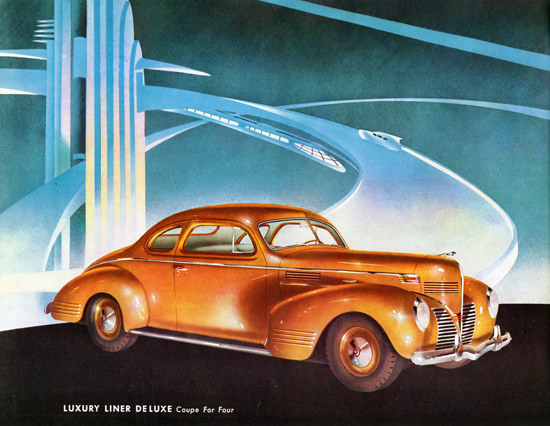 Dodge Luxury Liner De Luxe Coupe 1939 | Vintage Cars 1891-1970