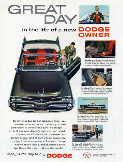 Dodge Mayfair Convertible 1959 Great Day | Vintage Cars 1891-1970