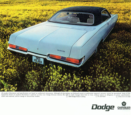 Dodge Polara 500 Hardtop 1969 Bloomfield | Vintage Cars 1891-1970