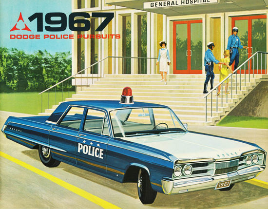 Dodge Police Pursuits 1967 General Hospital | Vintage Cars 1891-1970