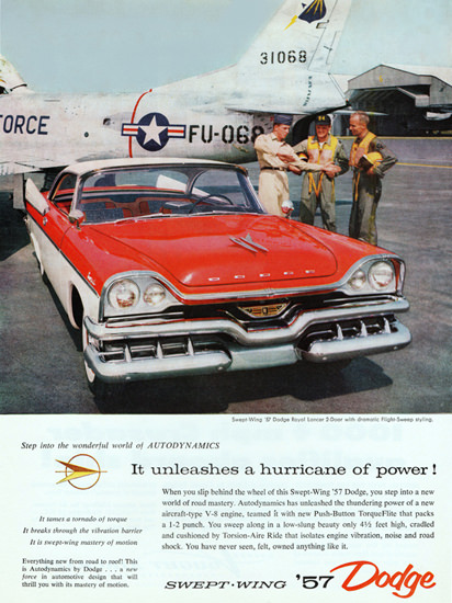 Dodge Royal Lancer 1957 Hurricane Of Power | Vintage Cars 1891-1970