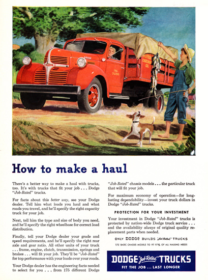 Dodge Stake Truck 1947 How To Make A Haul | Vintage Cars 1891-1970