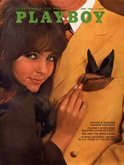 Dolly Read Playboy Magazine 1968-04 Copyright Sex Appeal | Sex Appeal Vintage Ads and Covers 1891-1970