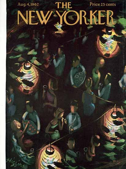 Donald Higgins The New Yorker 1962_08_04 Copyright | The New Yorker Graphic Art Covers 1946-1970