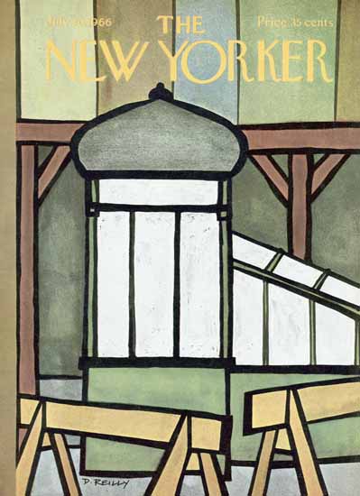 Donald Reilly The New Yorker 1966_07_30 Copyright | The New Yorker Graphic Art Covers 1946-1970