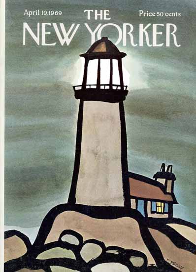 Donald Reilly The New Yorker 1969_04_19 Copyright | The New Yorker Graphic Art Covers 1946-1970