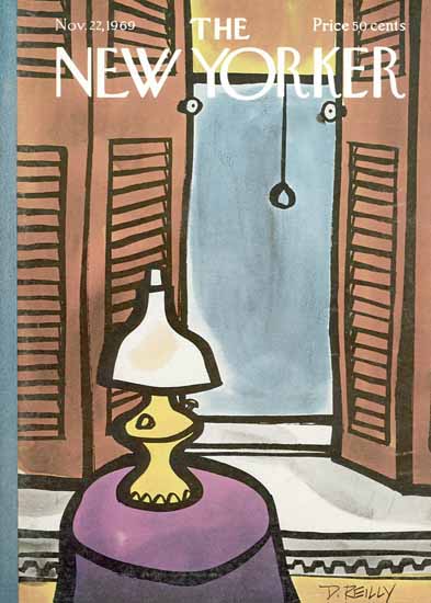 Donald Reilly The New Yorker 1969_11_22 Copyright | The New Yorker Graphic Art Covers 1946-1970