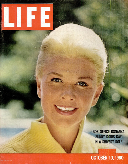 Doris Day at Bonanza 10 Oct 1960 Copyright Life Magazine | Life Magazine Color Photo Covers 1937-1970