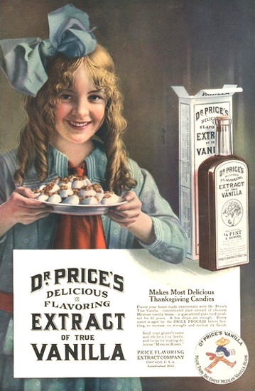 Dr Prices Vanilla Extract | Vintage Ad and Cover Art 1891-1970