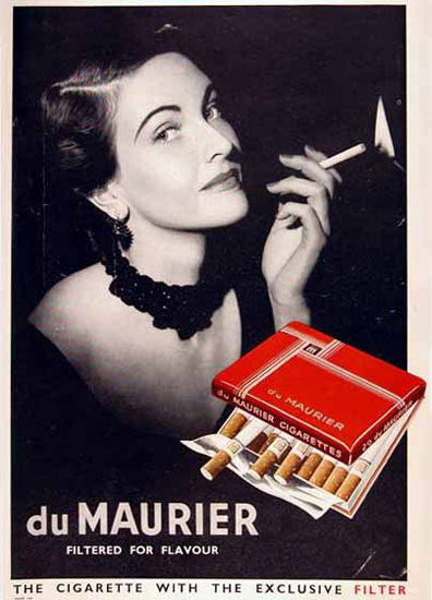 Du Maurier 1951 Illustrated London News | Sex Appeal Vintage Ads and Covers 1891-1970