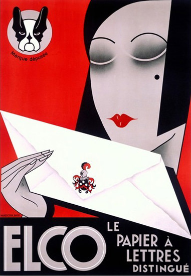 ELCO Le Papier A Lettres Distingue Love Letter | Sex Appeal Vintage Ads and Covers 1891-1970