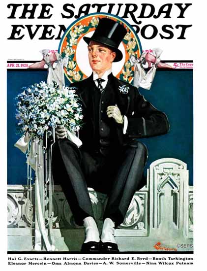 EM Jackson Artist Saturday Evening Post 1928_04_21 | The Saturday Evening Post Graphic Art Covers 1892-1930