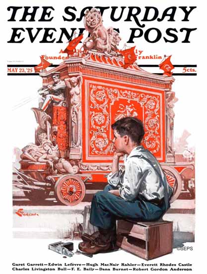 EM Jackson Cover Artist Saturday Evening Post 1925_05_23 | The Saturday Evening Post Graphic Art Covers 1892-1930