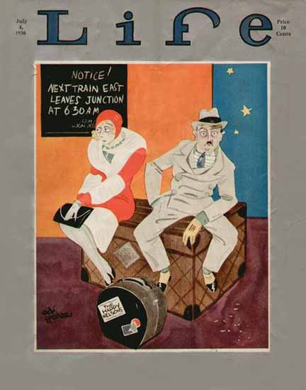 Ed Graham Life Humor Magazine 1930-07-04 Copyright | Life Magazine Graphic Art Covers 1891-1936