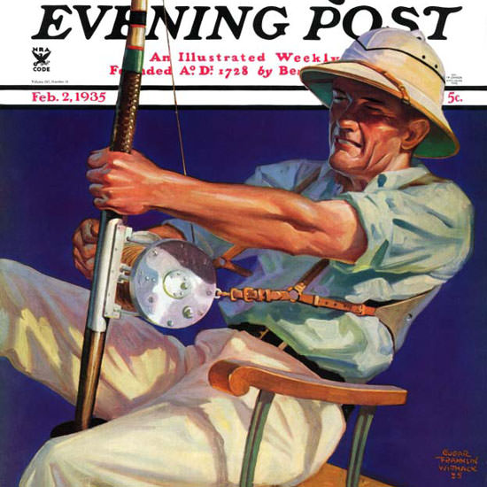 Edgar Franklin Wittmack Saturday Eve Post 1935_02_02 Copyright crop | Best of Vintage Cover Art 1900-1970