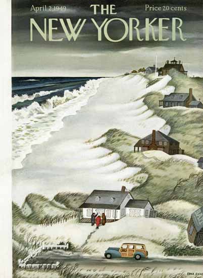 Edna Eicke The New Yorker 1949_04_02 Copyright | The New Yorker Graphic Art Covers 1946-1970