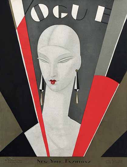 Eduardo Garcia Benito Vogue Cover 1926-05-01 Copyright | Vogue Magazine Graphic Art Covers 1902-1958