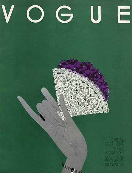 Eduardo Garcia Benito Vogue Cover 1932-05-01 Copyright | Vogue Magazine Graphic Art Covers 1902-1958