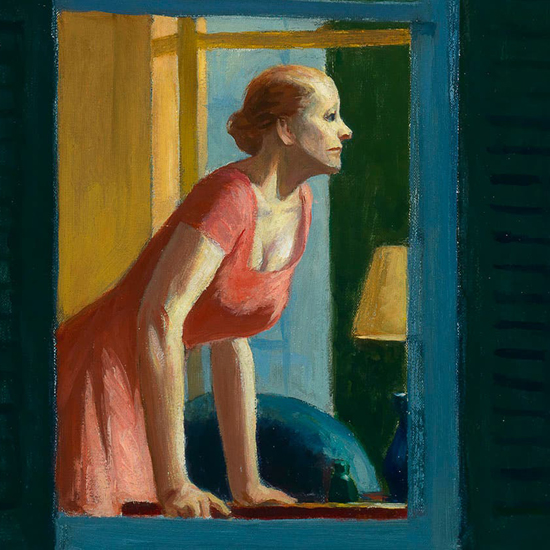 Edward Hopper Cape Cod Morning 1950 crop C | Edward Hopper Paintings, Aquarelles, Illustrations, Ads 1900-1966