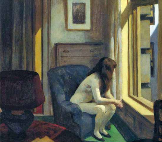 Edward Hopper Eleven AM 1926 | Edward Hopper Paintings, Aquarelles, Illustrations, Ads 1900-1966