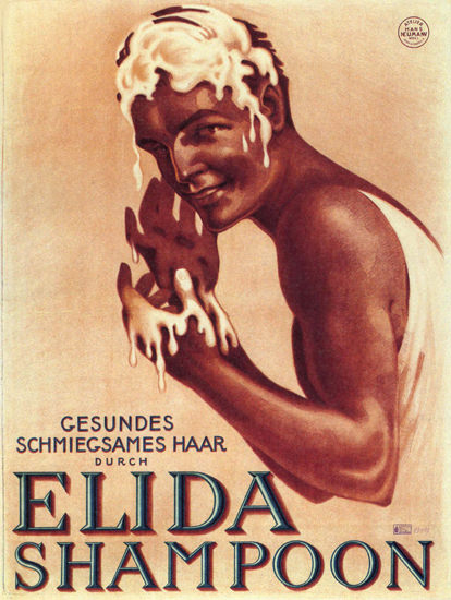 Elida Shampoon Gesundes Schmiegsames Haar | Sex Appeal Vintage Ads and Covers 1891-1970