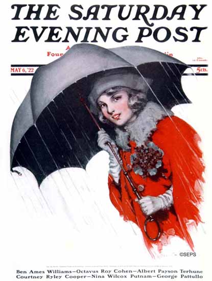 Ellen Pyle Cover Artist Saturday Evening Post 1922_05_06 | The Saturday Evening Post Graphic Art Covers 1892-1930