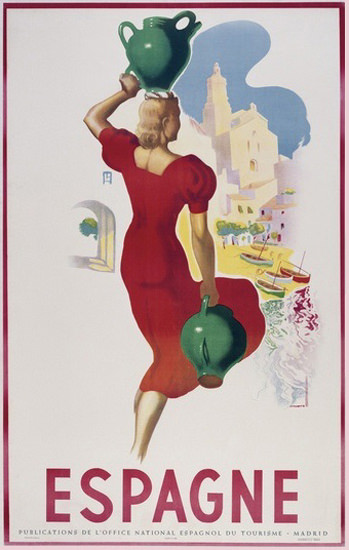 Espagne Tourisme Madrid | Sex Appeal Vintage Ads and Covers 1891-1970