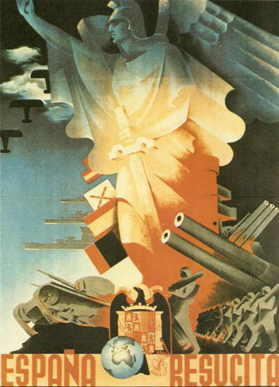 Espana Resucita | Vintage War Propaganda Posters 1891-1970