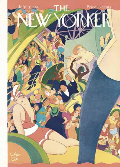 Eugene Gise The New Yorker 1926_07_03 Copyright | The New Yorker Graphic Art Covers 1925-1945