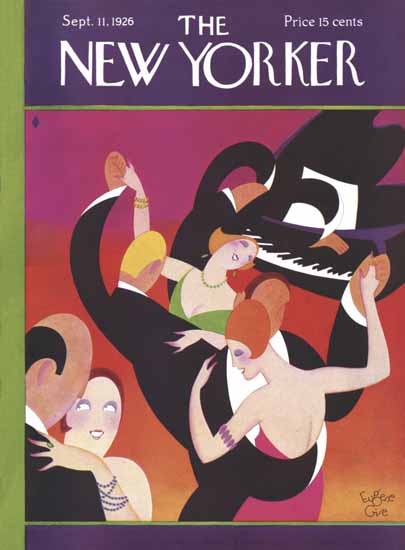 Eugene Gise The New Yorker 1926_09_11 Copyright | The New Yorker Graphic Art Covers 1925-1945