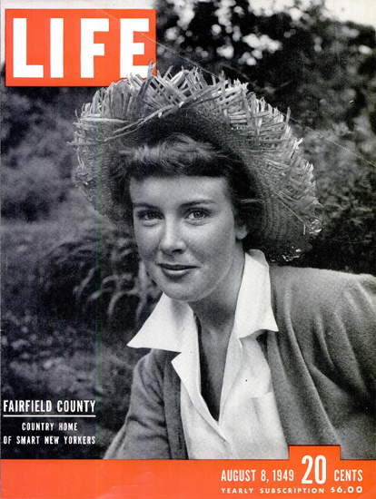 Fairfield County 8 Aug 1949 Copyright Life Magazine | Life Magazine BW Photo Covers 1936-1970