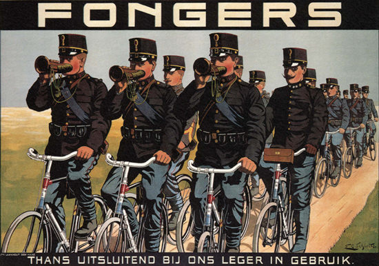 Fongers Netherlands Bicycles | Vintage Ad and Cover Art 1891-1970