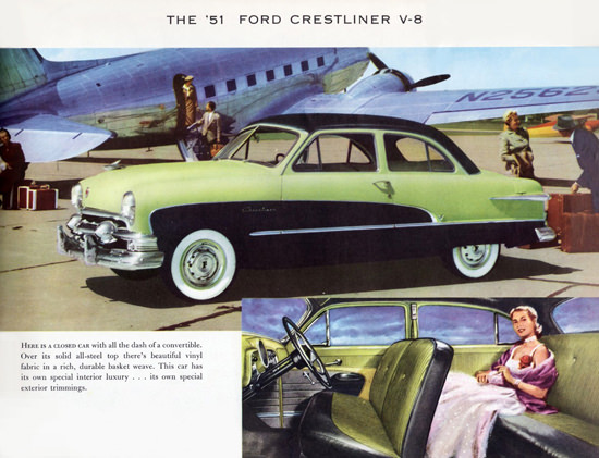 Ford Crestliner V8 1951 Airport | Vintage Cars 1891-1970