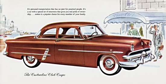 Ford Customline Club Coupe 1953 No Peer | Vintage Cars 1891-1970