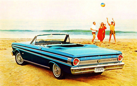 Ford Falcon Futura Convertible 1964 Beach | Vintage Cars 1891-1970