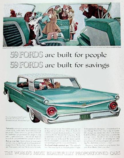 Ford Galaxie 500 Coupe 1959 For People Savings | Vintage Cars 1891-1970